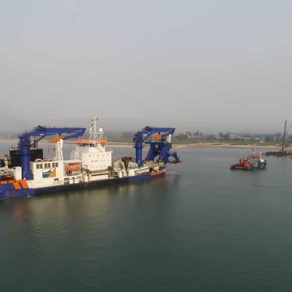 Cutter suction dredger | Van Oord/